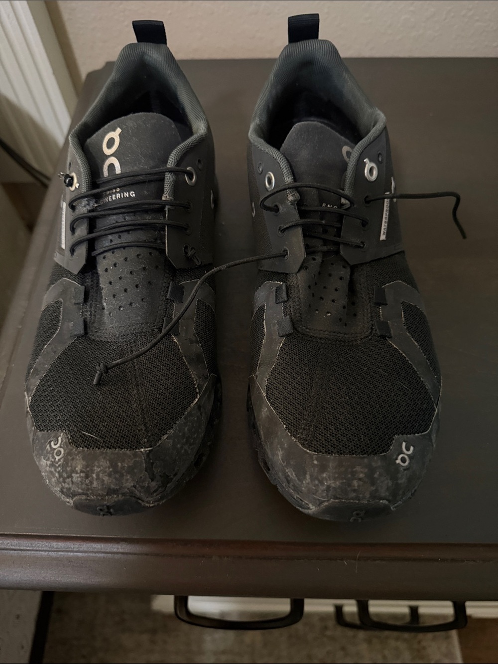 On Running Running Womens Black Performance Sneakers